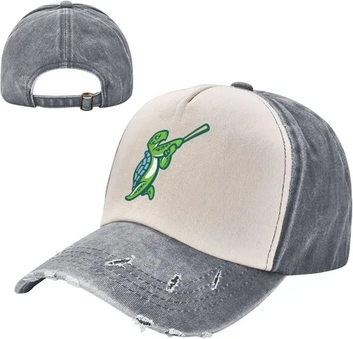 Miniatura 3 de Daytona Tortugas Original Classic Low Profile Cotton Hat Distressed Baseball Cap Adjustable Dad Hat for Men Women