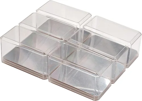 Miniatura 4 de Pioneer Plastics 164CD Clear Plastic Display Case for 1:64 Scale Cars (Mirrored), 3.5" W x 1.625" D x 1.75" H (Mailer Box)