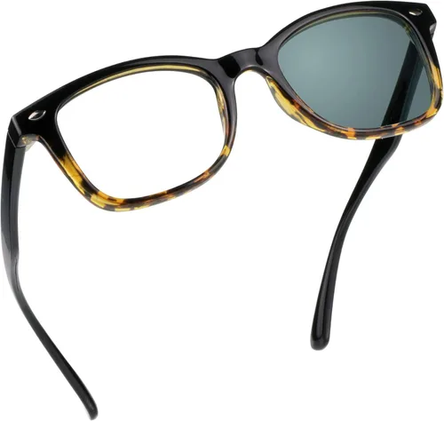 Miniatura 17 de YEIN Lentes de bloqueo de luz azul, lentes de sol grises fotocromáticos, antifatiga ocular, lentes de lectura, lentes para mujeres/hombres, 01-1401