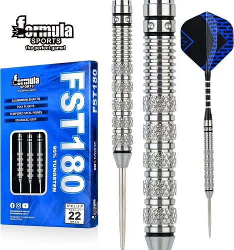 Miniatura 7 de Formula Sports Juego de dardos de tungsteno 90% de punta de metal de 0.74 oz/0.78 oz/0.81 oz/0.85 oz, juego de dardos de punta de acero profesional