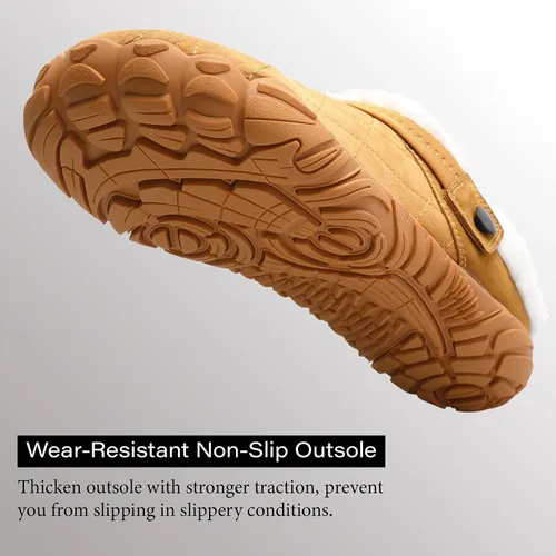 Miniatura 6 de Besroad - Pantuflas mullidas para mujer y hombre, esponjosas, cómodas, de espuma viscoelástica, para dormitorio