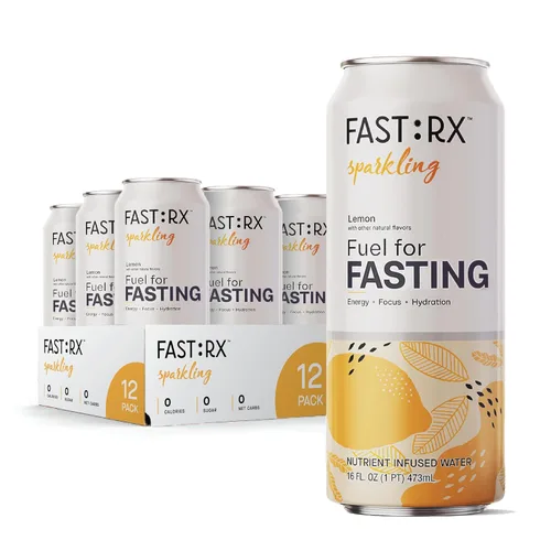 Miniatura 9 de FAST:RX Bebida de hidratación para ayunas, bebida electrolítica sin azúcar y cero calorías con vitaminas y minerales, Keto y ayuno intermitente
