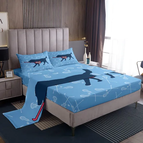 Miniatura 141 de Feelyou Juego de sábanas de béisbol para niños, juego de sábanas con temática deportiva de pelota, tamaño individual, para niños, adolescentes