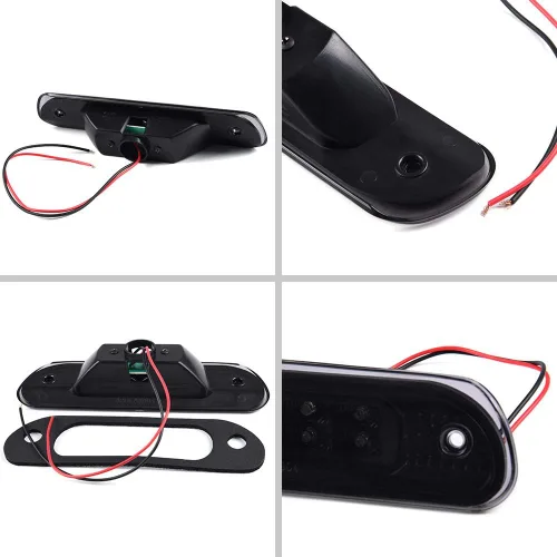 Miniatura 8 de GRAND ORANGE Luz de freno trasera delantera LED tercera 3ª trasera reemplazo para Jeep Grand Cherokee 1999 2000 2001 2002 2003 2004 centro