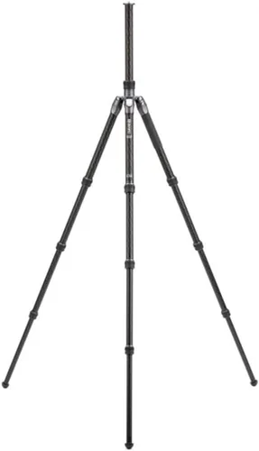 Miniatura 5 de Benro Rhino 3 Series - Trípode de fibra de carbono resistente de 4 secciones con patas plegables inversas, cerraduras giratorias y capacidad