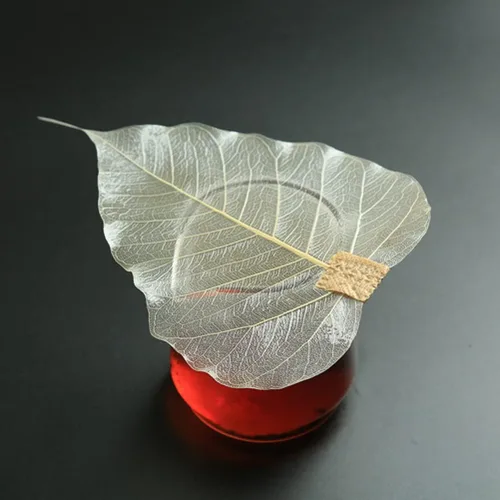 Miniatura 6 de Accesorios de café Infusor de té en forma de hoja Colador de té Colador de acero inoxidable verde