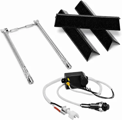 Miniatura 9 de Utheer Tubo de quemador 41862 para parrillas de gas Weber Q200, Q220, Q2000, Q2200, 20.5 pulgadas, acero inoxidable 304 Weber Q2200, repuesto
