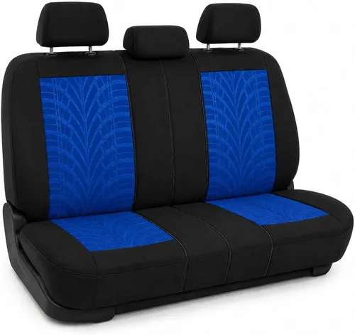 Miniatura 19 de FH Group - Juego de fundas de asiento delantero de automóvil de tela de alta calidad, para asientos con respaldo bajo con reposacabezas extraíble