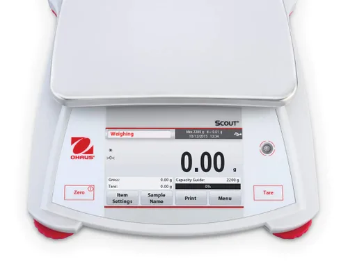 Miniatura 7 de Ohaus SPX123 Scout balanza portable 120 g x 0,001 g