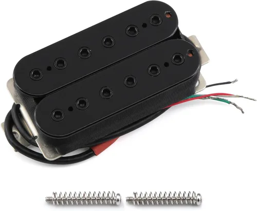 FLEOR Pastilla de Puente Pickup de Cerámica de Doble Bobina Humbucker para Pastillas de Guitarra Eléctrica Pickup-Negro