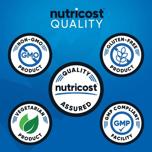 Miniatura 3 de Nutricost Pre-X, Complejo de polvo para pre-entrenamiento extremo, uva, 30 porciones, vegetariano, sin OMG y sin gluten