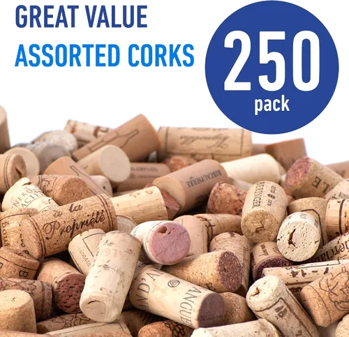 Miniatura 3 de Corchos reciclados de alta calidad, corchos de vino naturales de todo Estados Unidos, 250