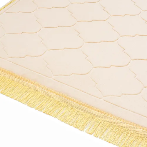 Miniatura 6 de Alfombra de oración musulmana con cuentas de oración Tasbih, espuma viscoelástica suave para oración islámica, tapete de oración islámica acolchado