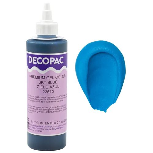 Miniatura 30 de DecoPac Colorante Alimentario en Gel Premium Colorante Alimentario Blanco para Repostería 8oz Blanqueador para Crema de Mantequilla, Fondant