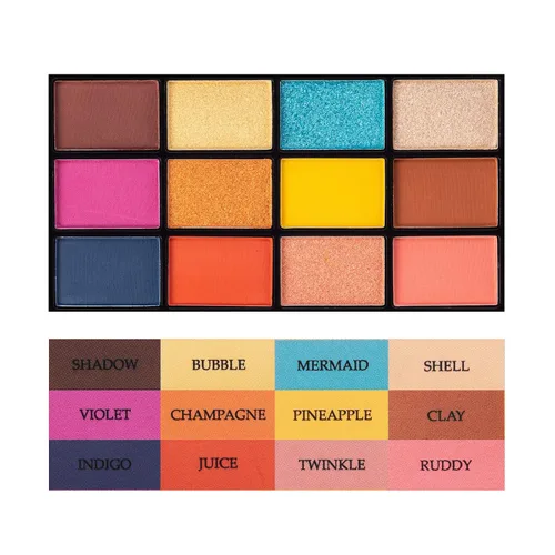 Miniatura 7 de DECENTNESS Paleta de sombras de ojos de 12 colores, tonos nude mate, pigmento brillante brillante, paleta de maquillaje profesional de larga Club