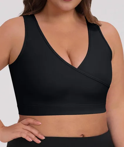 Miniatura 3 de Bralette cómodo de espalda cruzada para mujer, 5