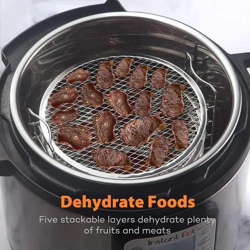 Miniatura 2 de Goldlion Estante deshidratador compatible con Instant Pot de 6 cuartos de galón, accesorios de soporte de acero inoxidable para freidora de aire