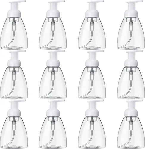 Miniatura 9 de Eboot Dispensador de jabón espumoso de 8 onzas, botella de bomba de espuma, bomba de jabón de mano de viaje, botella dispensadora de espuma
