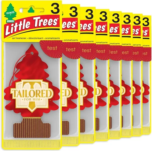 Miniatura 16 de Little Trees - Ambientador de árbol colgante que proporciona un aroma de larga duración para tu hogar o tu auto. Aroma Bayside Breeze, 24