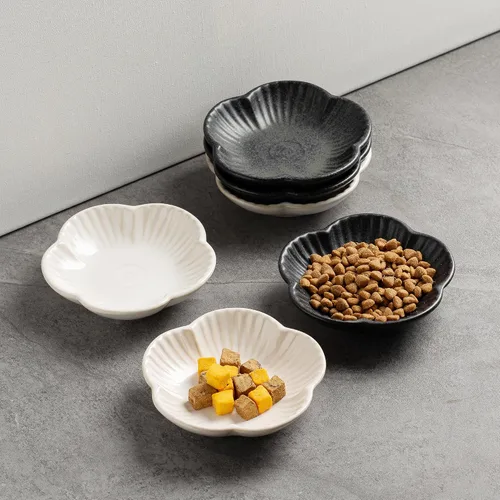 Miniatura 7 de Tazones de comida para gatos, platos de cerámica para gatos, plato para comida, agua y aperitivos, 4.72 pulgadas