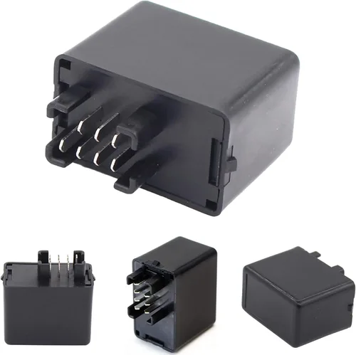 Miniatura 14 de (1) Relé de intermitencia LED electrónico de 2 pines 12V LF1-S-PIN MAX 150W para corregir el hiperdestello de las luces intermitentes LED