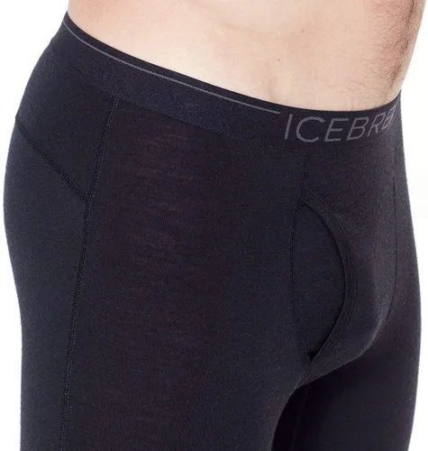 Miniatura 4 de Icebreaker Merino Men's 200 Oasis Cold Weather Leggings with Fly, Wool Base Layer Thermal Pants