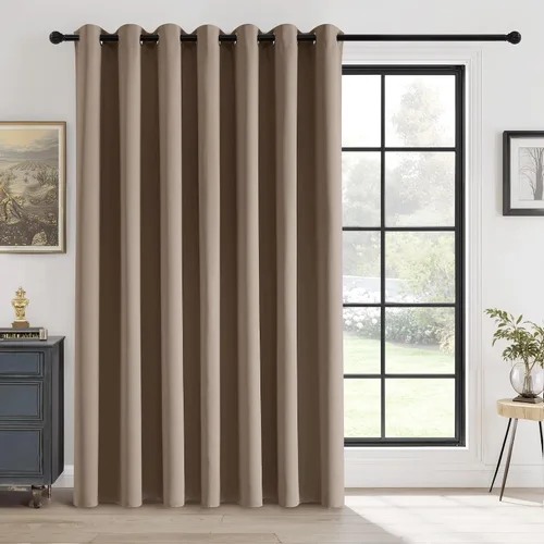 Miniatura 21 de RYB HOME - Cortinas opacas para patio - Cortinas con ojales sólidos, paneles de ventana grandes, eficiencia energética, cortinas de privacidad