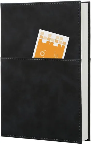 Miniatura 13 de Comix Cuaderno rayado para mujeres y hombres, cuadernos de diario para oficina, escuela, hogar, 240 páginas, 5.5 x 8.3 pulgadas, rayas Azul marino