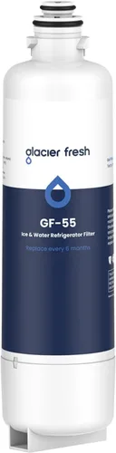 GLACIER FRESH Filtro de agua de repuesto para refrigerador Bosch 11025825 Ultra Clarity Pro BORPLFTR50, compatible con KWF 2000, 12028325, 11032531,