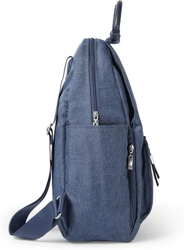 Miniatura 2 de Baggallini Mochila todo el día para mujer con pulsera de teléfono RFID, Azul Acero, talla única