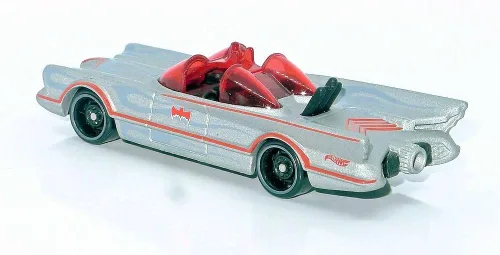 Miniatura 3 de Hot Wheels Serie de TV Batmobile - Plata 118/250