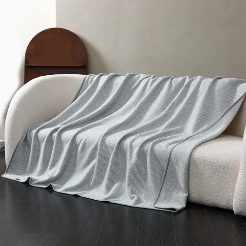 Miniatura 4 de ACUSHLA - Manta de lana merina para acampar, cálida, gruesa, lavable, grande para cama, sofá, dormir, hierba, estadio, picnic, senderismo