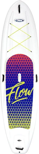 Miniatura 9 de Pelican - Flow 106 Hardshell Stand-Up Paddle Board - Lightweight Board with a Bottom Fin for Paddling, Non-Slip Deck - Perfect for Youth & Adult