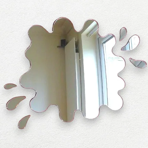 Miniatura 4 de Espejo de Charco y 6 salpicaduras – 53 cm x 42 cm