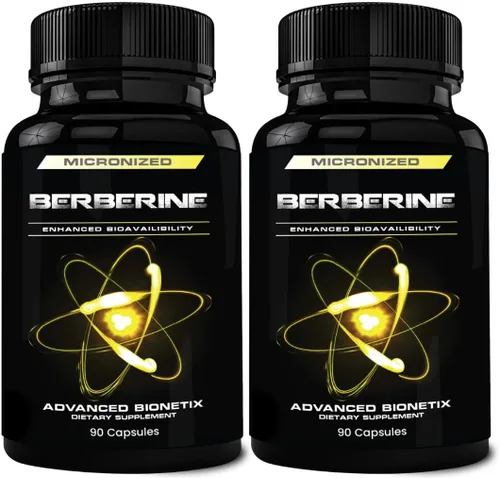 Miniatura 9 de Advanced Bionetix Suplemento de berberina micronizada de biodisponibilidad avanzada de 1500 mg All Natural w/BerbeTal™ Support. 90 cápsulas totales