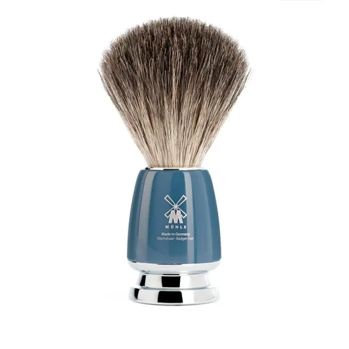 Miniatura 3 de MÜHLE RYTMO - Juego de afeitado húmedo de 3 hojas Pure Badger de 3 cuchillas, perfecto para uso diario, afeitado suave con calidad de peluquería