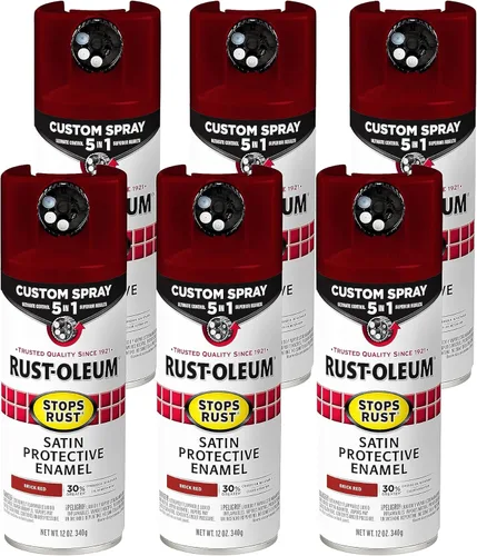 Miniatura 145 de Rust-Oleum 376855 - Pintura en aerosol antióxido personalizada 5 en 1, 12 onzas, color negro mate, (paquete de 1)