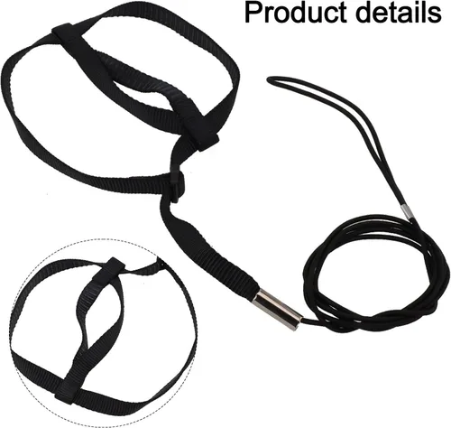 Miniatura 4 de Minhe Adjustable Parrot Bird Harness Leash for Training and Outdoor Adventures with Comfortable Nylon Strap(M)