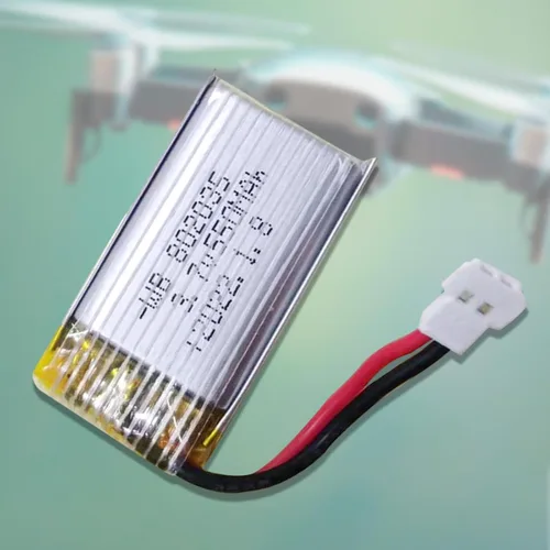 Miniatura 5 de Batería de 3.7V 500mAh 802035 para drones de alto aumento para accesorios modelo de avión