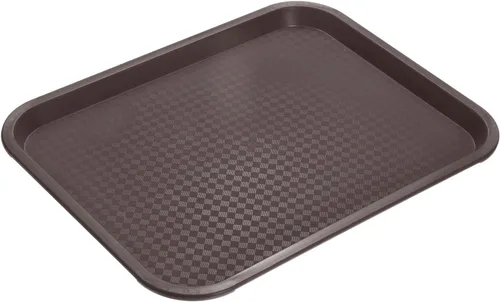 Miniatura 17 de uxcell Bandejas de plástico de comida rápida a granel de 10 x 14 pulgadas, bandejas rectangulares para servir, bandejas para cafetería, platos