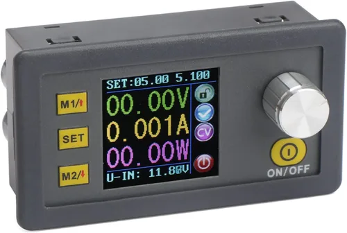 Miniatura 7 de DROK Regulador de Voltaje Ajustable CC, Convertidor Buck Boost 6.0V-36V 9v 12v a CC 0.6-36V 24v 5A Panel de Fuente de Alimentación, Módulo