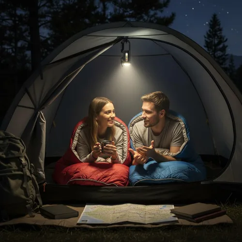 Miniatura 6 de Mini portátil 1200lm Led Super brillante EDC Llavero Linterna H Pro .USB recargable para camping, emergencia, hombres Gadgets Light... (Plata-Blanco)