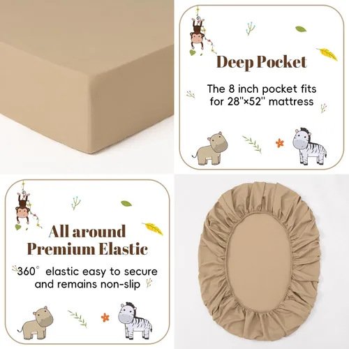 Miniatura 4 de PHF Juego de ropa de cama infantil de 4 piezas, ultra suave, incluye edredón, sábana bajera, sábana encimera y funda de almohada para niños y niñas