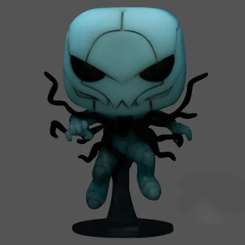 Miniatura 2 de Funko Pop! Venom Poison Spider-Man Glow in the Dark Chase (exclusivo de EE) con protector EcoTEK Pop