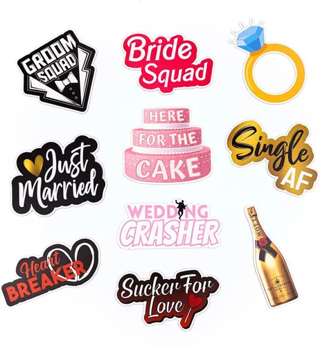 Miniatura 12 de (Navidad) Eleva tu experiencia de fotomatón con nuestro paquete de letreros duraderos e impermeables, perfectos para bodas, cumpleaños y negocios