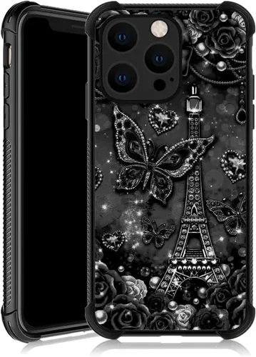 Miniatura 20 de ZHEGAILIAN Funda compatible con iPhone 13 Pro, fundas Cat Heartbeat 13 Pro para niñas, esquinas reforzadas, TPU suave, a prueba de golpes, Latido