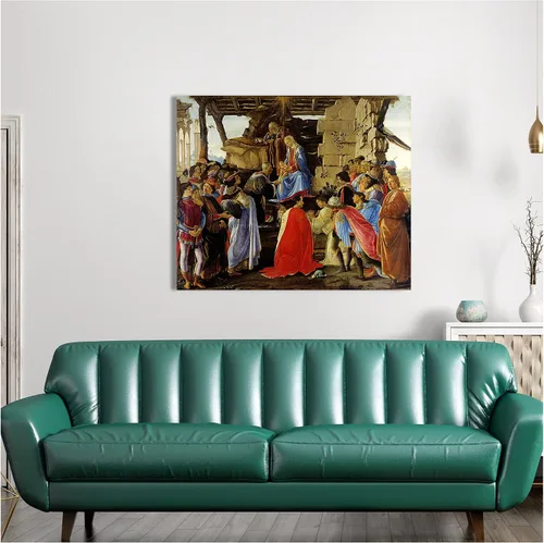 Miniatura 783 de A&T ARTWORK Campo de trigo con cipreses de Van Gogh Las reproducciones de arte clásico mundial, impresiones en lienzo giclée para decoración
