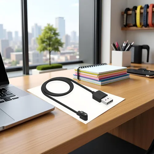 Miniatura 4 de Compatible con cargador de reloj inteligente Da Fit, cable de cargador USB de repuesto de 3.3 pies, cable de carga para reloj inteligente