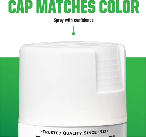 Miniatura 6 de Rust-Oleum 7751830 Pintura en aerosol de esmalte de alta temperatura, blanca, 12 onzas Blanco