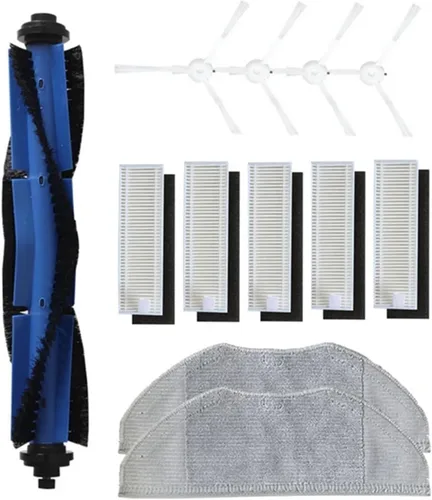Filtro HEPA de paño de fregona compatible con Tefal Rowenta X-Plorer Serie 95 RG7975WH RG7987WH Kit de piezas de repuesto para aspiradora robótica